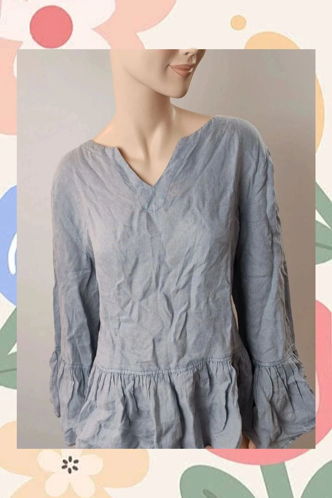 Blusa de mujer Replay 100% lino